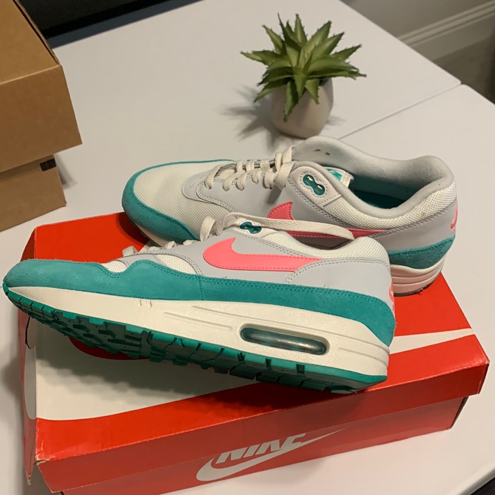 🍉 Used Rare Mens Nike Air Max 1 AkA watermelons